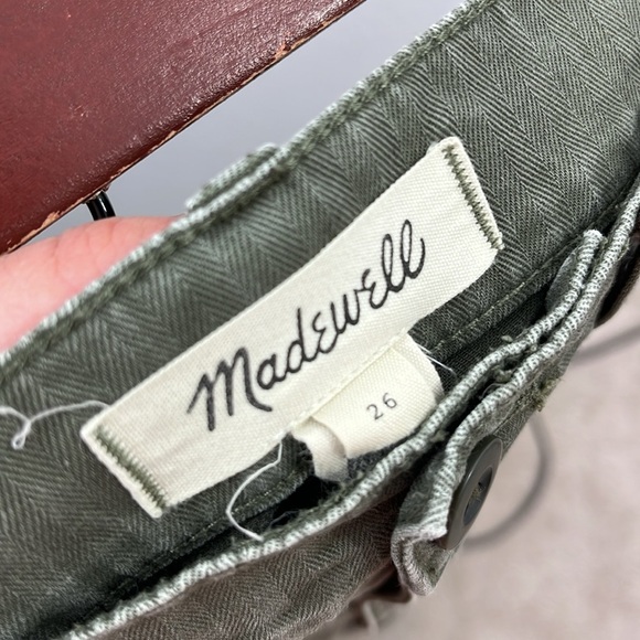 Madewell The Perfect Vintage Straight Workwear Utility Pant size‎ 26 NC368 - Picture 6 of 11